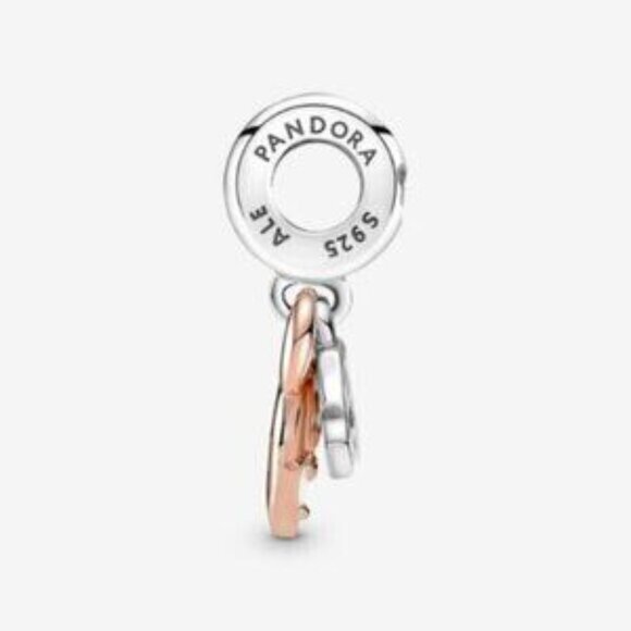 Pandora Mickey Mouse Double Dangle Charm - Picture 4 of 5